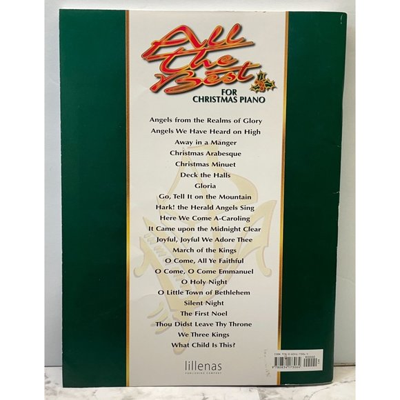All the Best Christmas Solo Piano Songbook Sheet Music 20 Songs Carols 2002 - Picture 4 of 8